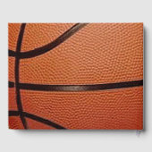Basketball Design Guest Book Gastenboek (Achterkant)