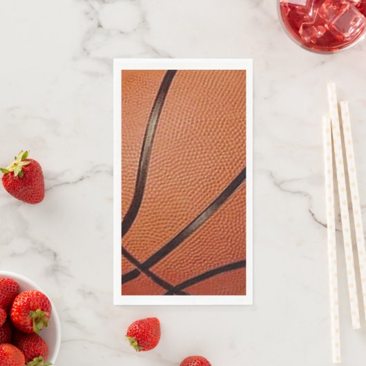 Basketball Design Guest Towel Napkin Servet (Insitu)