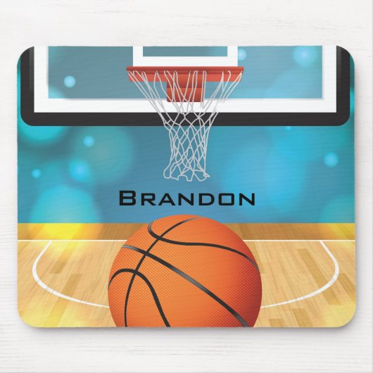 Basketball Design Mousepad Muismat (Voorkant)