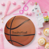 Basketball Design Paper-Borden Papieren Bordje (Feest)