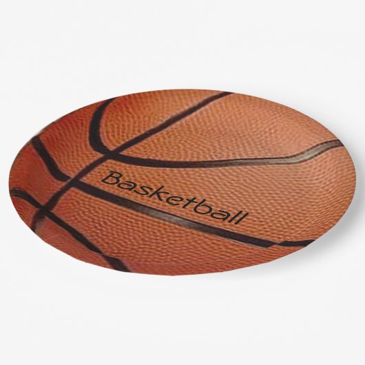 Basketball Design Paper-Borden Papieren Bordje (Gekanteld)