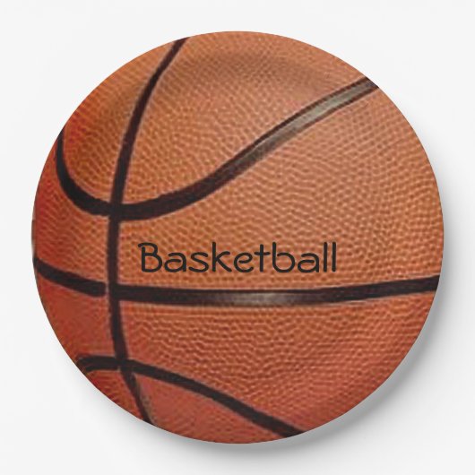 Basketball Design Paper-Borden Papieren Bordje (Voorkant)