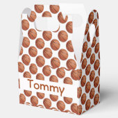 Basketball Design Party Favor Box Bedankdoosjes (Geopend)