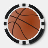 Basketball Design Poker Chips (Voorkant)