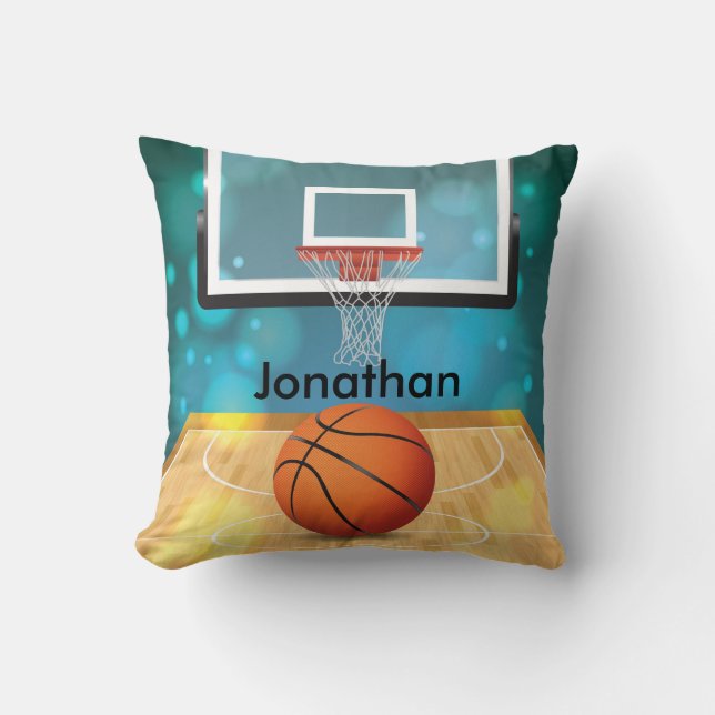 Basketball Design Sierkussen (Voorkant)