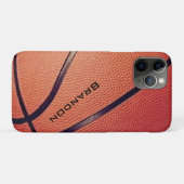 Basketball Design Smartphone Electronics Hoesje (Achterkant (horizontaal))