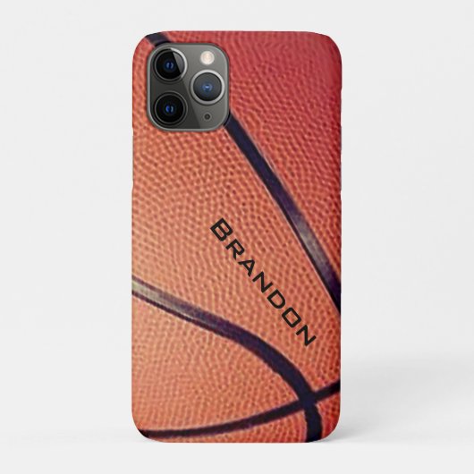 Basketball Design Smartphone Electronics Hoesje (Achterkant)