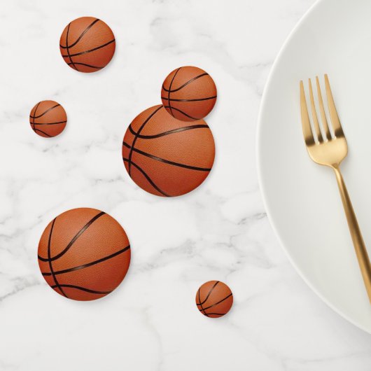 Basketball Design Table Confetti (Groep)