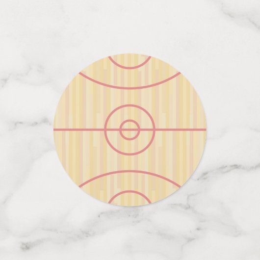 Basketball Design Table Confetti (Kleine voorkant)