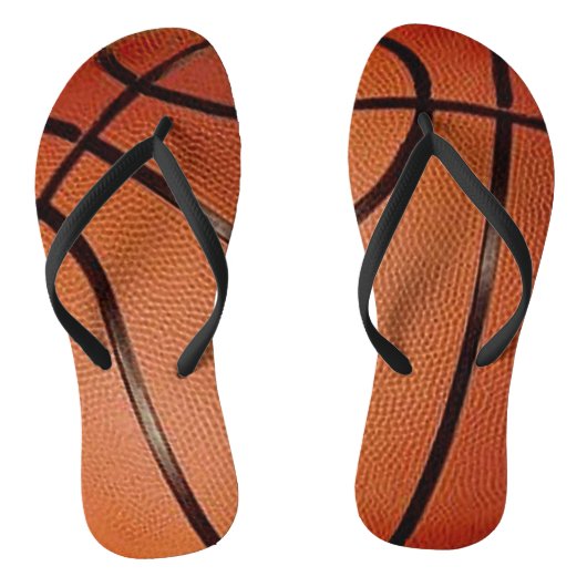 Basketball Design Teenslippers (Voetbed)