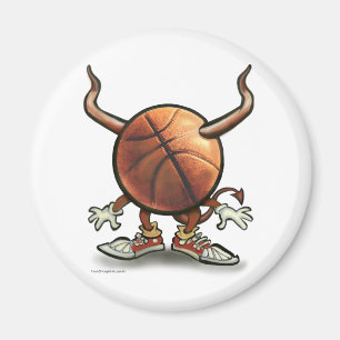 Basketball Devil Magneet