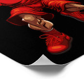 Basketball Devil Poster (Hoek)