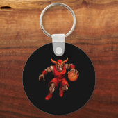 Basketball Devil Sleutelhanger (Voorkant)