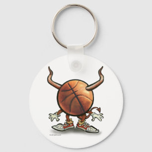 Basketball Devil Sleutelhanger
