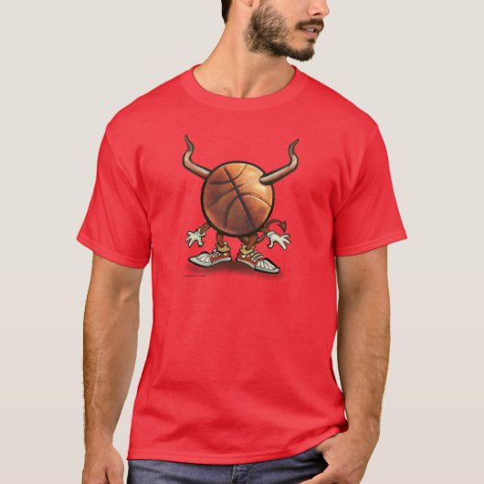 Basketball Devil T-shirt (Voorkant)