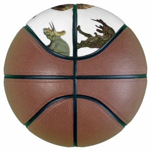 Basketball Dinosaur Basketbal (Rechts)