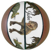 Basketball Dinosaur Basketbal (Verticaal)