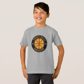 Basketball Double Digits Superstar 10th BIRTHDAY T-shirt (Voorkant volledig)