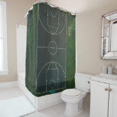  Basketball Douchegordijn (In situ)