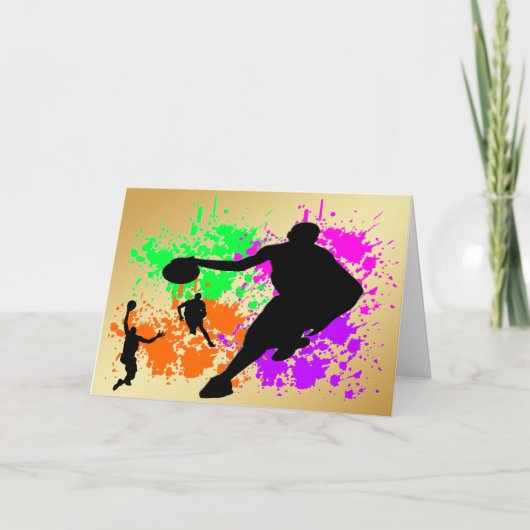 Basketball Dreams Kaart (Voorkant)