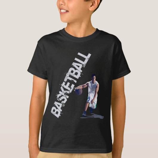 Basketball Dribble T-shirt (Voorkant)