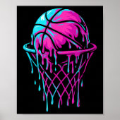 Basketball Drip For Boys Youth Girls Kids  Poster (Voorkant)