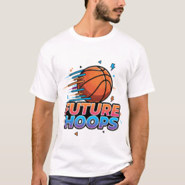 Basketball Drip Neon Basketball Graphics  T-shirt