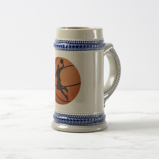 Basketball-dunk Bierpul (Voorkant rechts)