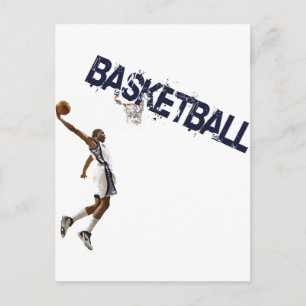 Basketball Dunk Briefkaart