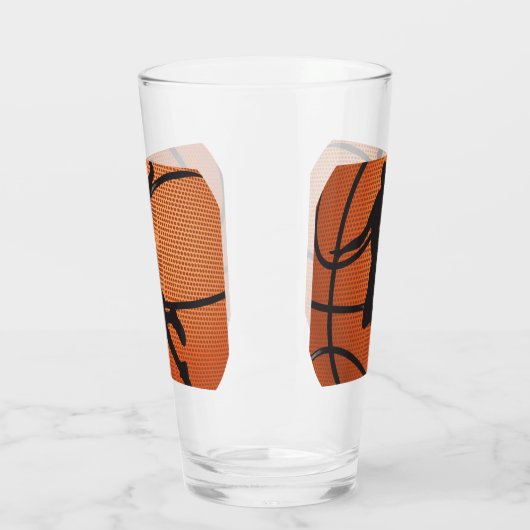 Basketball-dunk Glas (Links)