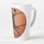 Basketball-dunk Latte Mok (Rechterhoek)