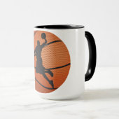 Basketball-dunk Mok (Voorkant rechts)