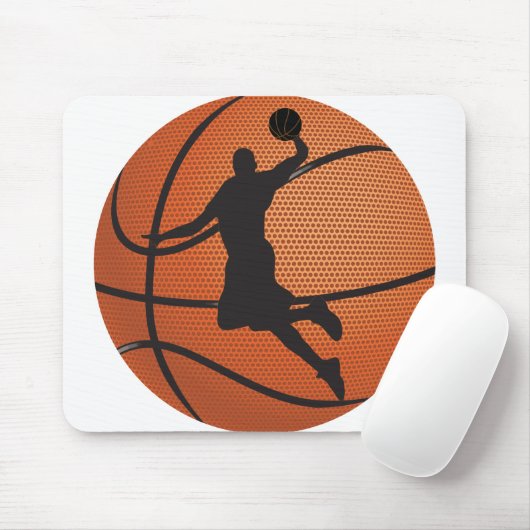 Basketball-dunk Muismat (Met muis)