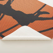 Basketball-dunk Sherpa Deken (3/4)