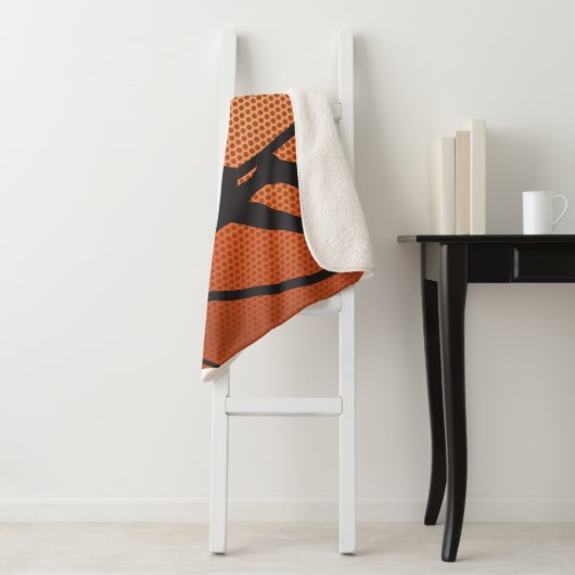 Basketball-dunk Sherpa Deken (In situ)