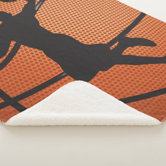 Basketball-dunk Sherpa Deken (3/4)