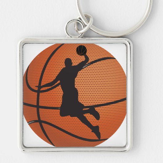 Basketball-dunk Sleutelhanger (Voorkant)