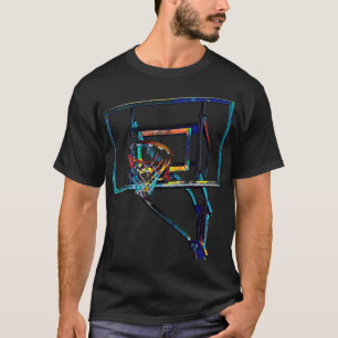 Basketball Dunk Sport Fan Design coach association T-shirt
