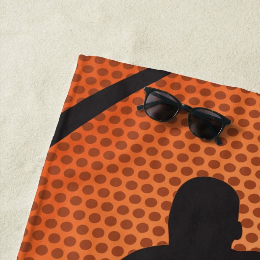 Basketball-dunk Strandlaken (In situ)