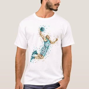 Basketball-dunk T-shirt