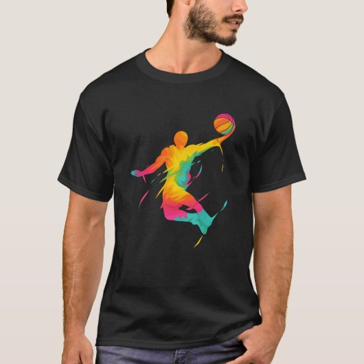 Basketball Dunk T-shirt (Voorkant)