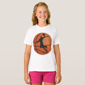 Basketball-dunk T-shirt (Voorkant volledig)