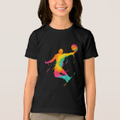 Basketball Dunk Tri-Blend Shirt (Voorkant)