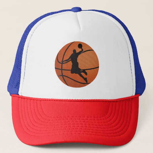 Basketball-dunk Trucker Pet (Voorkant)