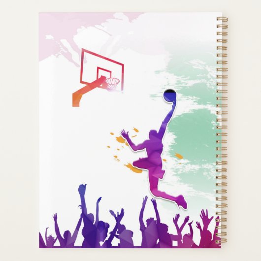 Basketball Dunking Planner (Achterkant)