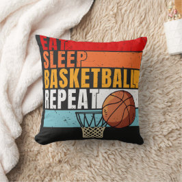 Basketball Eat Sleep Repeat Kussen