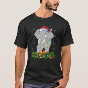 Basketball Elf Matching Family Funny Kerstmis Par T-shirt