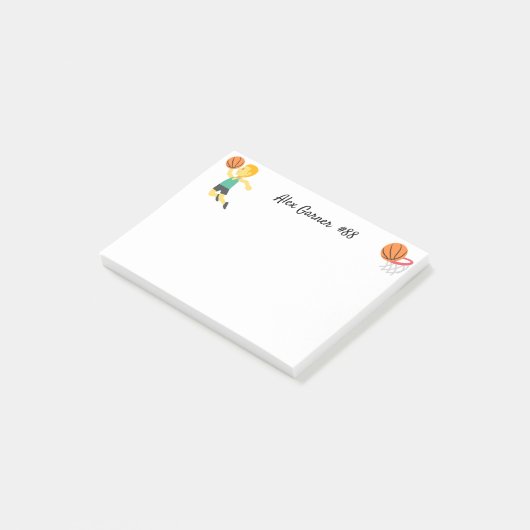 Basketball Emojis Post-it® Notes (Schuin)
