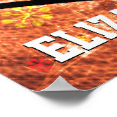 Basketball en Hoop girale basketbal roze paars Poster (Hoek)