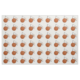 Basketball en Hoop Stof